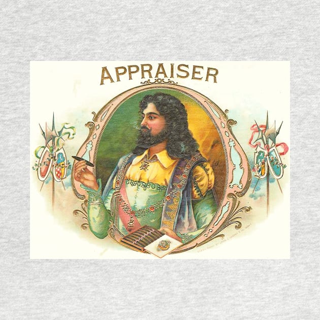 Appraiser - Vintage Cigar Box Illustration by Naves